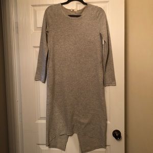 Anthropologie Gray Sweater Dress. Size XS.